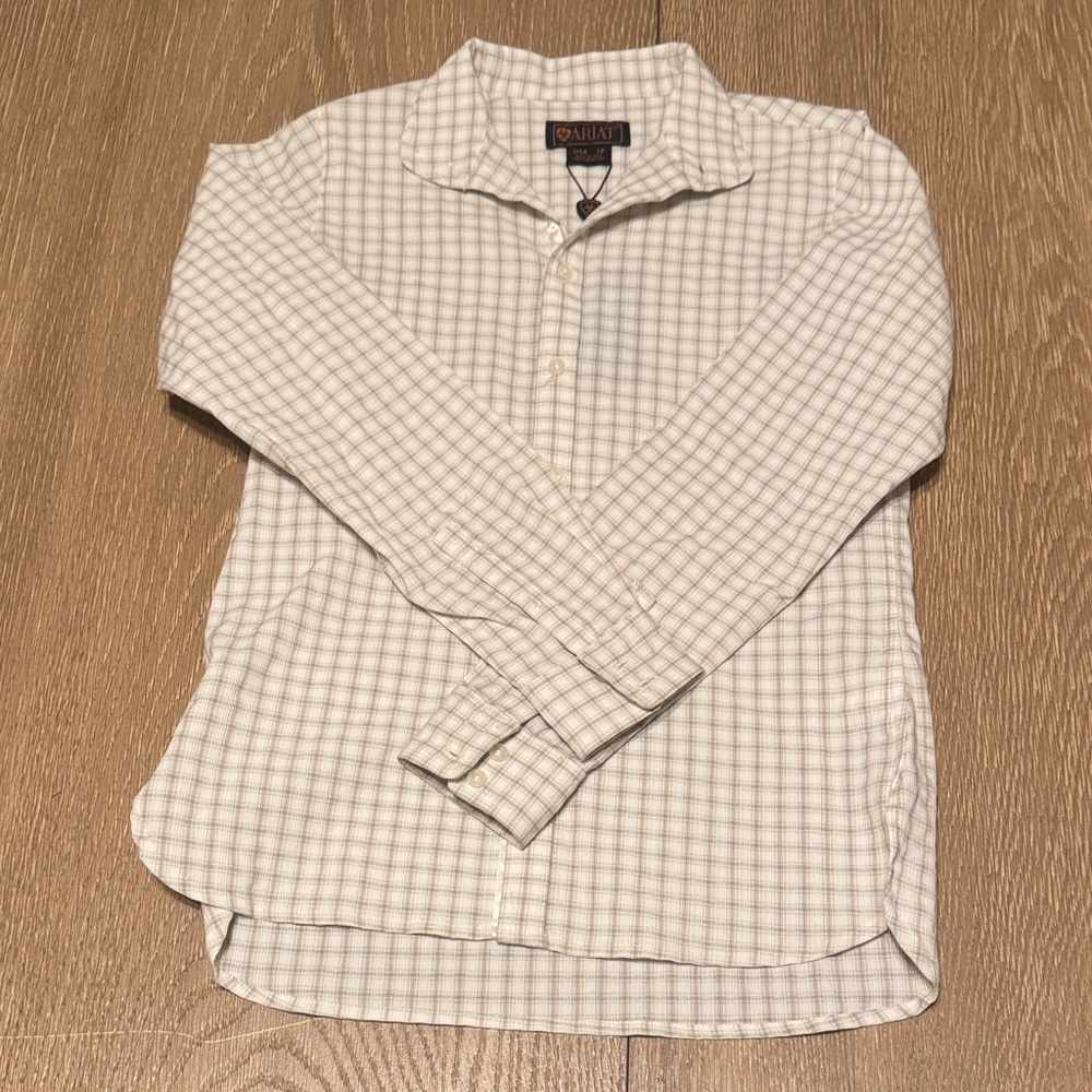 Ariat Victory Shirt Girls 12 NWT